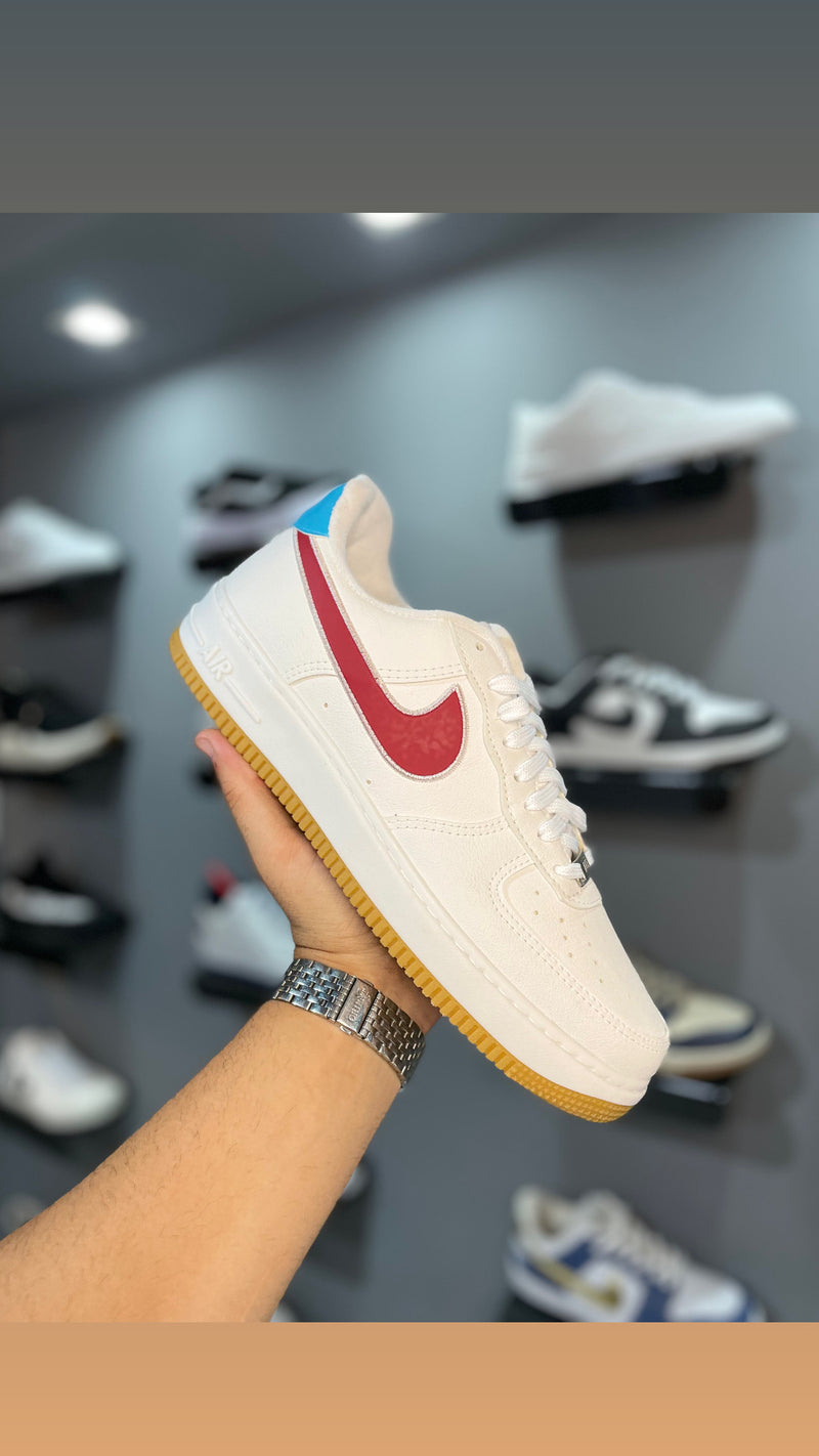 Air force 1 branco e vermelho