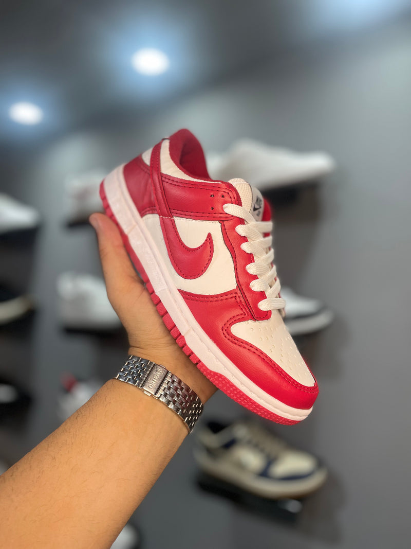 Dunk low vermelho