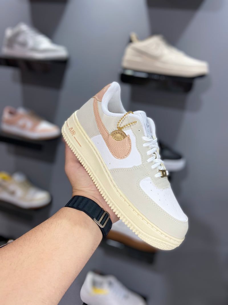 Air force 1 branco e rose