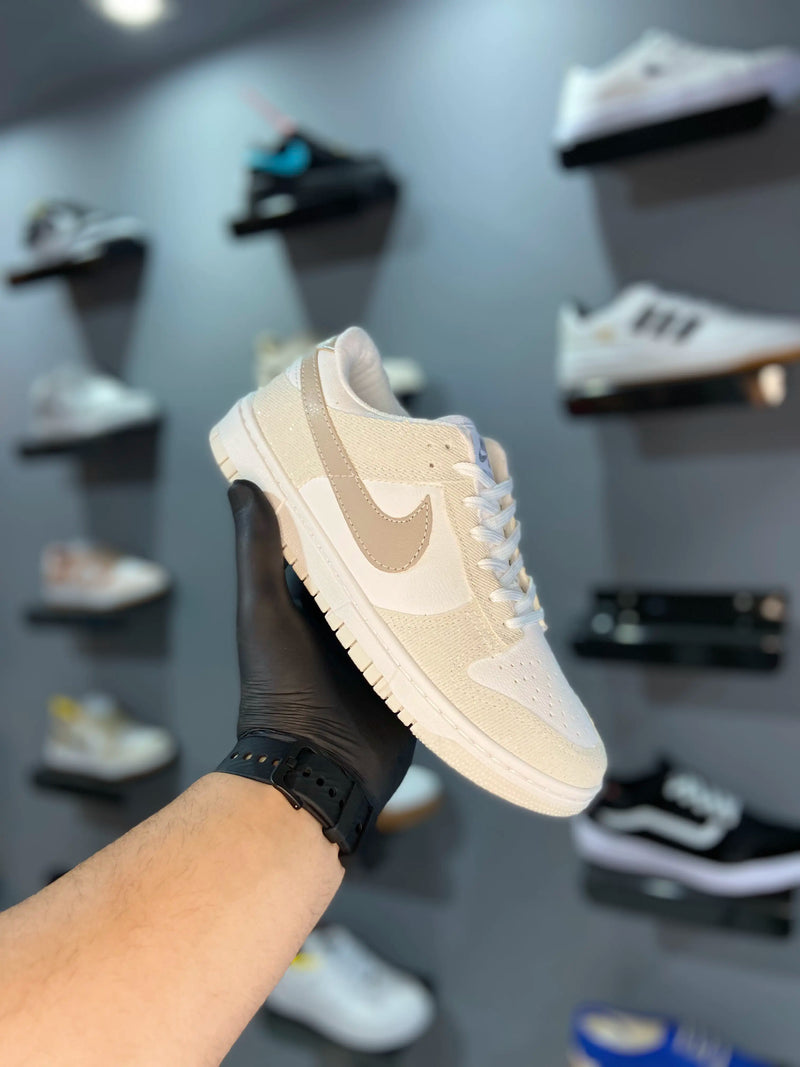 Dunk low Off White glitter